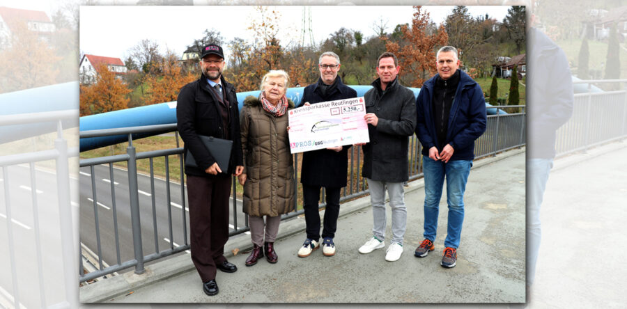 5.250 Euro Mentorenkreisspende an Reutlinger Spendenparlament e.V.